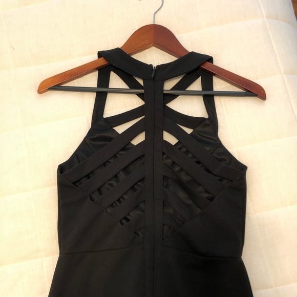 Black Cocktail Dress - Picture 2 of 2